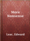 Imagen de portada para More Nonsense